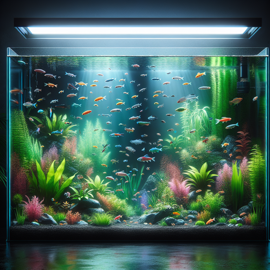 Aquarium de 60 litres : combien de poissons y placer ?