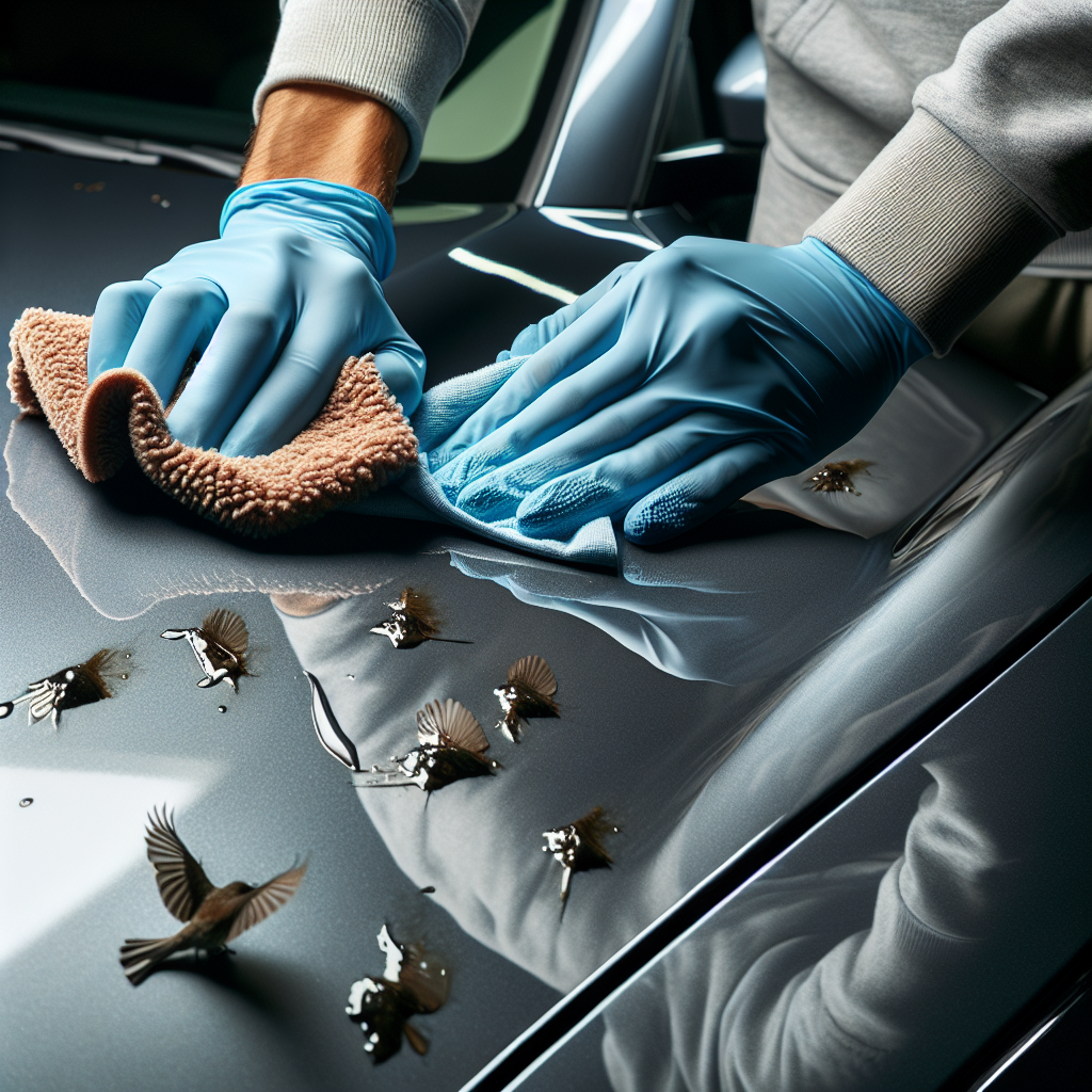 Comment enlever une tache de fiente d’oiseau sur carrosserie : guide complet